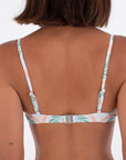 HURLEY | SCOOP CROP TOP PRINT | בגד ים נשים חלק עליון 911