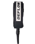 DEFLOW | LEASH HIGH PERFORMANCE 6FT 6MM | ליש 6 שחור דוגית