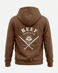 Reef Hoodie | קפוצ'ון חום ריף Reef Shop