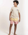 RUSTY | SHORT ADILYN TEEN YELLOW | מכנס ספורט ובגד ים ילדים/נוער אוריונקה