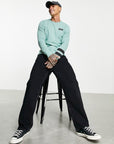 HURLEY | M OCEANCARE WASHED BLOCK PARTY LS TEE I חולצה ווש שרוול ארוך Hurley