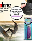 SOLAREZ | NEO REZ UV CURE WETSUIT REPAIR | UV תיקון חליפות SURFIN