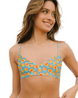 Naya Swimwear Peachy Sunshine Top | בגד ים לנשים- טופ סאנשיין - פיצ'י XXL Naya Swimwear