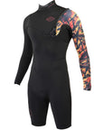 SOORUZ | SHORTY MEN 2/2 LS ZF FIGHTER 2024 | שחור L דוגית
