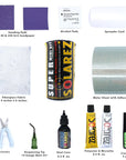 SOLAREZ | POLYESTER SUPER MINI TRAVEL KIT 0.5 TUBE | ערכה לתיקון גלשן פוליאסטר SURFIN