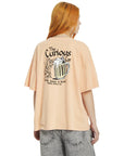 VOLCOM | MY GUYS TEE | חולצה טי שירט אפרסק נשים OS VOLCOM