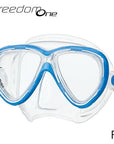 Tusa FREEDOM ONE MASK I מסכת צלילה שקוף כחול Sepa
