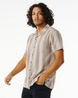 CURL |CHECK MATE S/S SHIRT | חולצה מכופתרת RIP קצרה גברים וויבז מ.ס בע"מ
