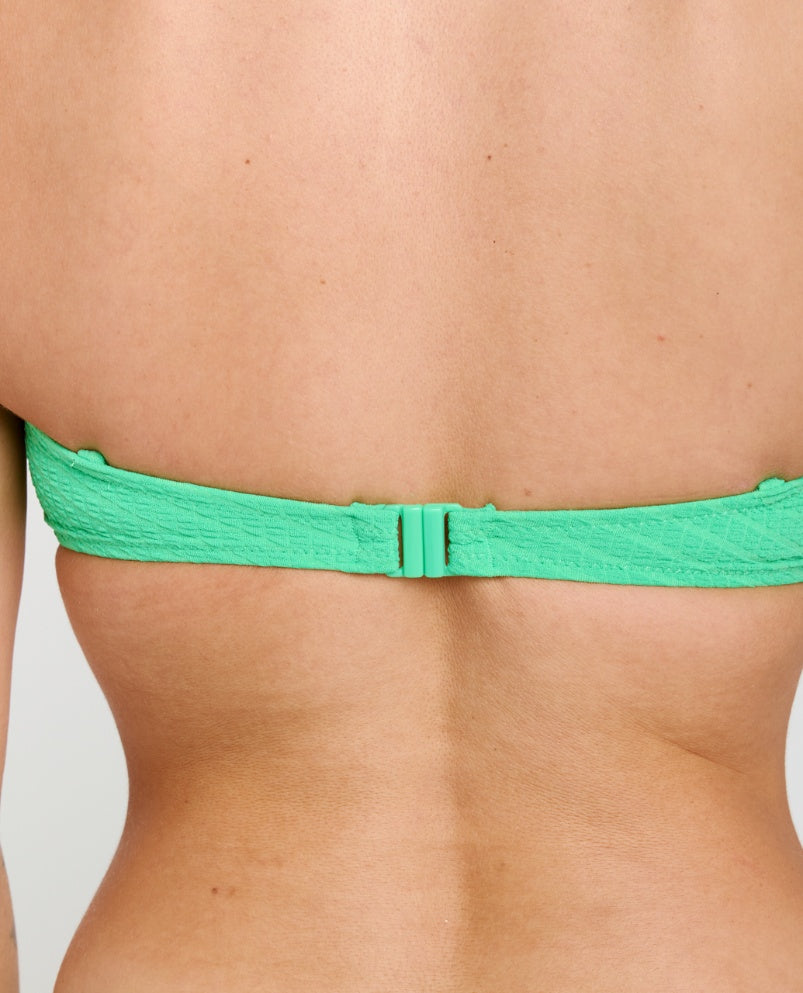 RIP CURL |CUSTOM RIB BANDEAU | טופ בגד ים נשים וויבז מ.ס בע"מ
