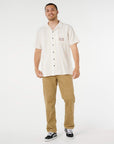RIP CURL | MOD CALI STRIPE S/S SHIRT | חולצה מכופתרת גברים וויבז מ.ס בע"מ