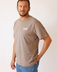 Reef T-Shirt | חולצה ריף - חום בהיר סמלים Reef Shop