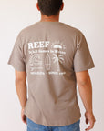 Reef T-Shirt | חולצה ריף - חום בהיר סמלים Reef Shop