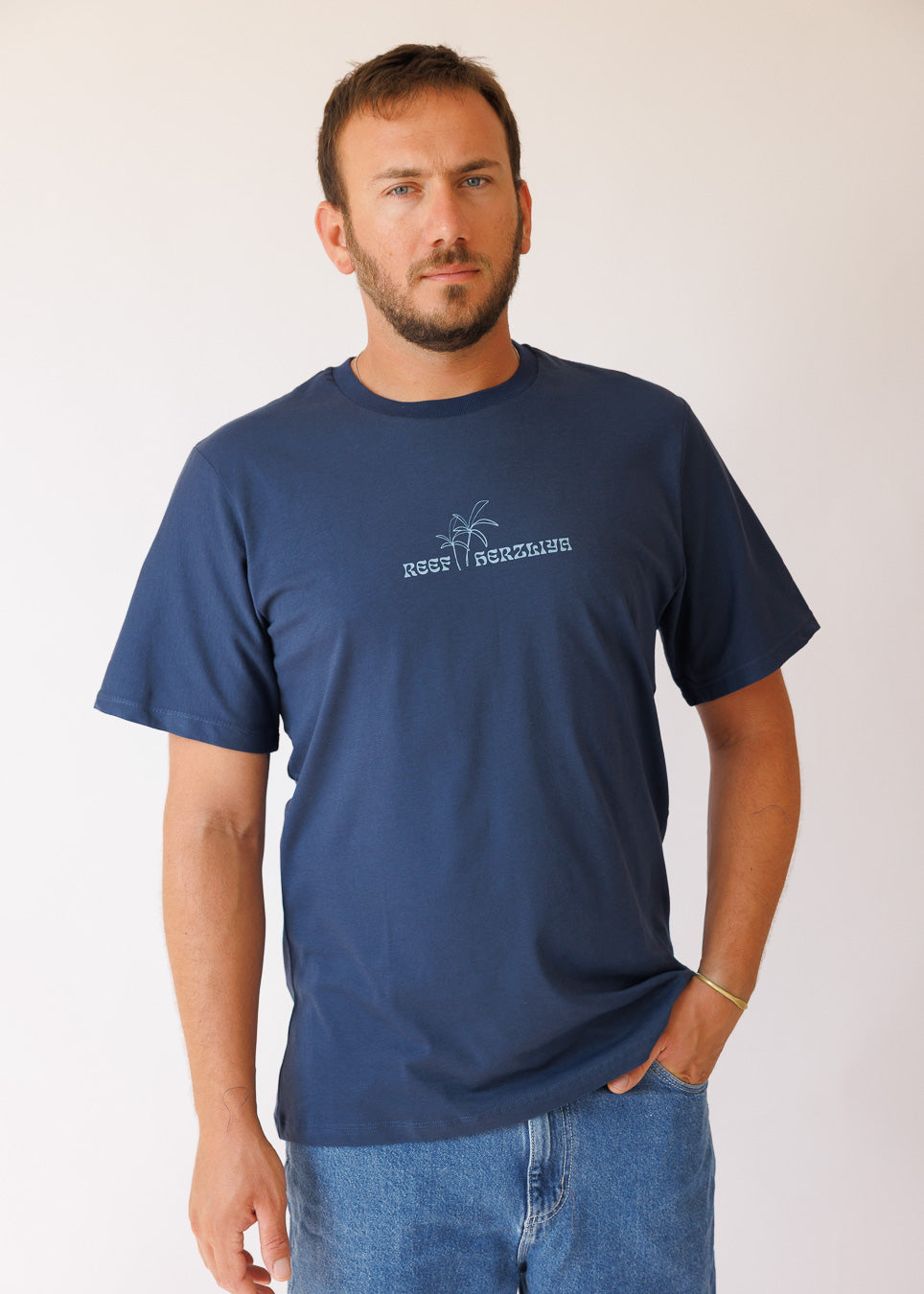 Reef surfer T-Shirt | חולצה ריף - כחול גולש Reef Shop