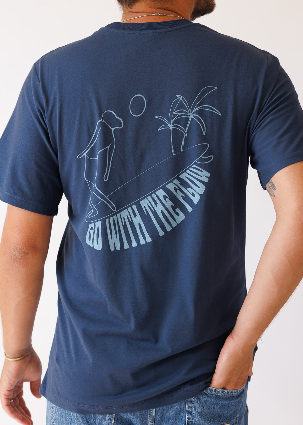 Reef surfer T-Shirt | חולצה ריף - כחול גולש Reef Shop