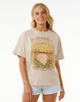 RIP CURL | SLOW DOWN HERITAGE TEE | חולצה קצרה נשים וויבז מ.ס בע"מ