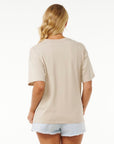 RIP CURL | SLOW DOWN HERITAGE TEE | חולצה קצרה נשים וויבז מ.ס בע"מ
