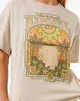 RIP CURL | SLOW DOWN HERITAGE TEE | חולצה קצרה נשים וויבז מ.ס בע"מ