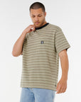 RIP CURL | SEARCH STRIPE T | חולצה קצרה פסים וויבז מ.ס בע"מ