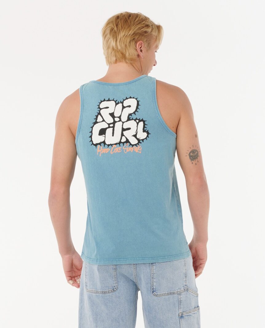 RIP CURL | RAW ENERGY BUBBLE TANK | גופייה גברים וויבז מ.ס בע"מ