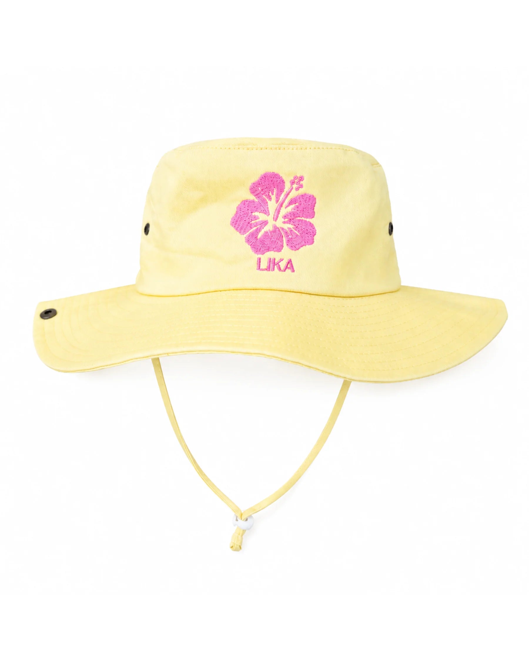 LIKA | Yellow Hibiscus Hat | כובע טמבל LIKA