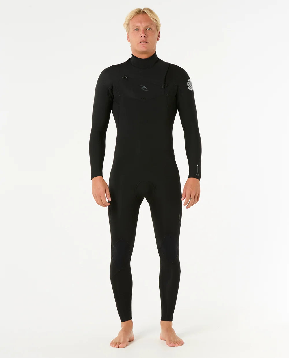 RIP CURL | DAWN PATROL CZ 3/2 BLACK | חליפת גלישה רוכסן חזה שחור וויבז מ.ס בע"מ