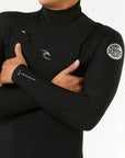 RIP CURL | DAWN PATROL CZ 3/2 BLACK | חליפת גלישה רוכסן חזה שחור וויבז מ.ס בע"מ