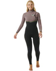 RIP CURL | E-BOMB WOMEN 4/3 ZF AGGPLANT | חליפת גלישה נשים ריפ קארל 4/3 ללא רוכסן וויבז מ.ס בע"מ