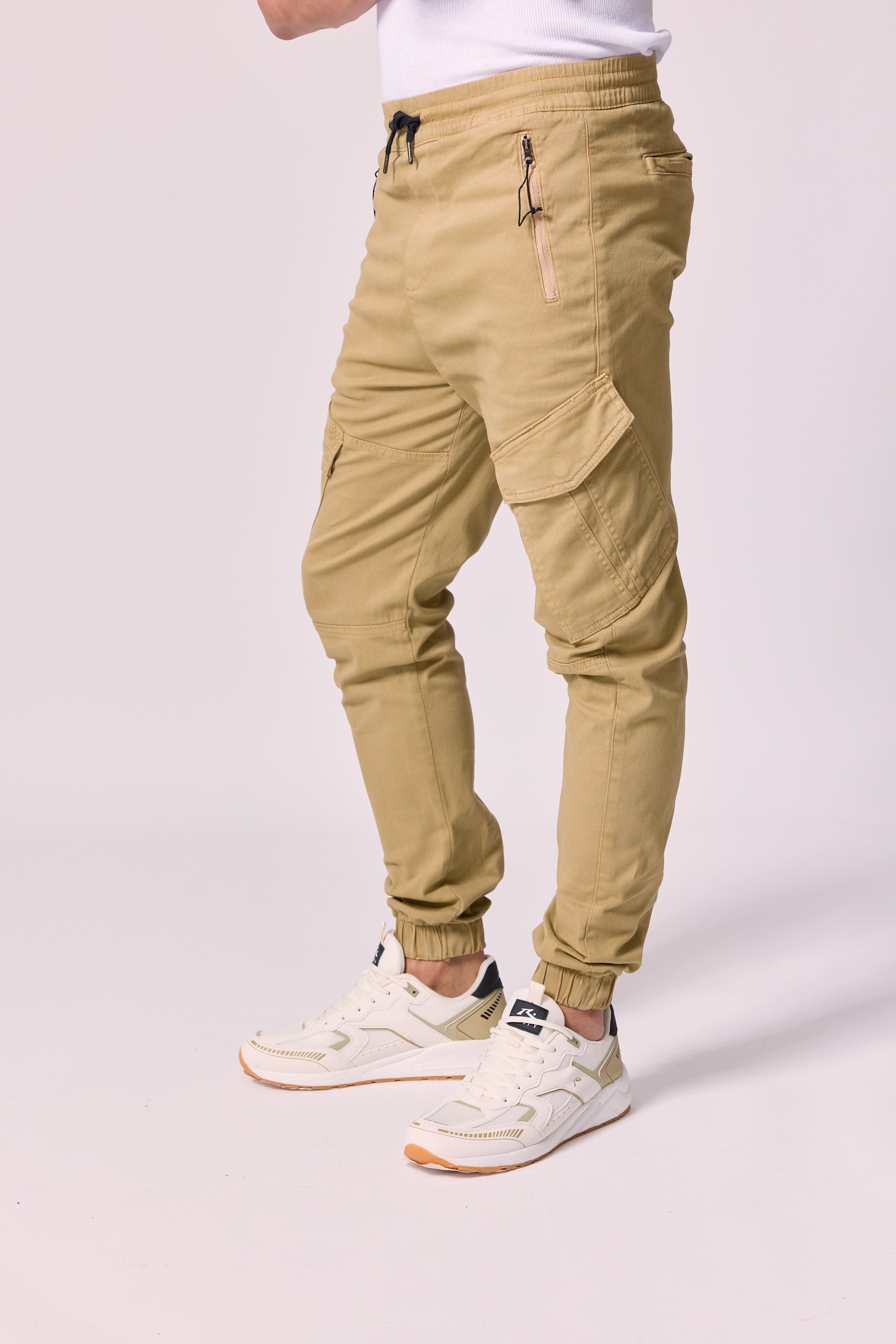 RUSTY | PAOLOW24 PANTALON CARGO KAKI | מכנס ארוך גברים אוריונקה