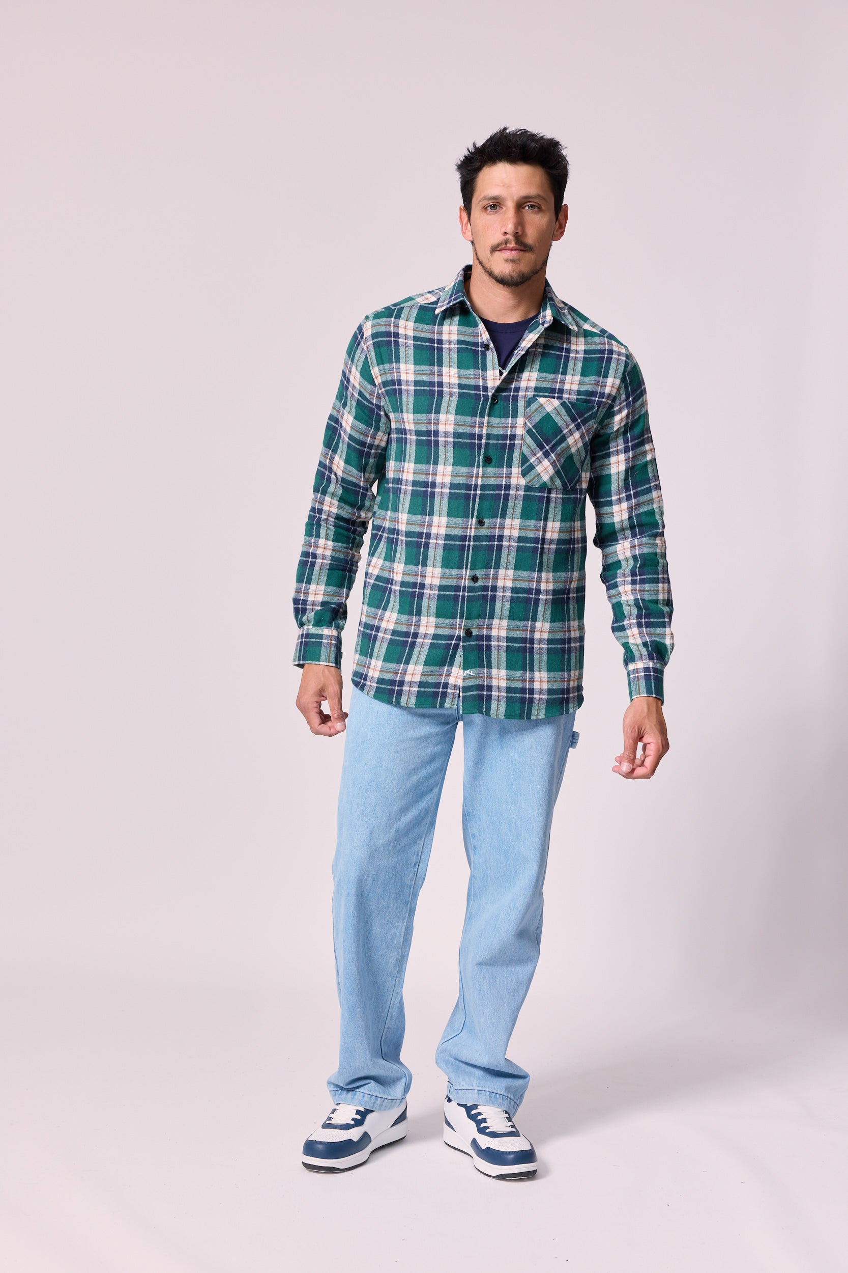 RUSTY | FLANNEL CAMISA | חולצה מכופתרת ארוכה אוריונקה
