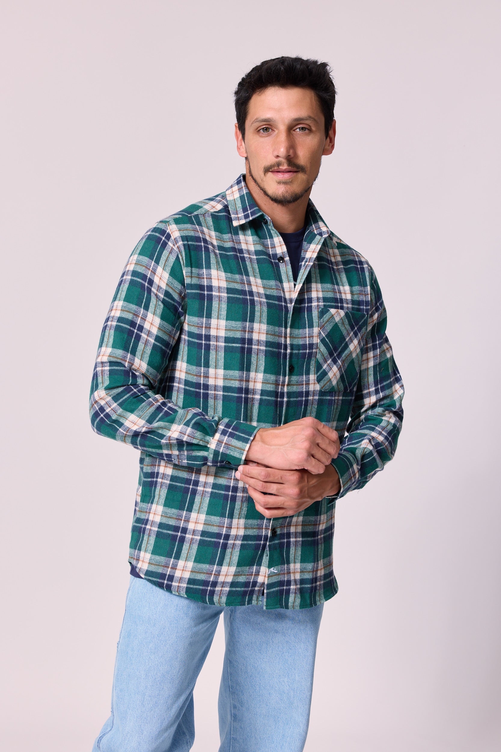 RUSTY | FLANNEL CAMISA | חולצה מכופתרת ארוכה אוריונקה