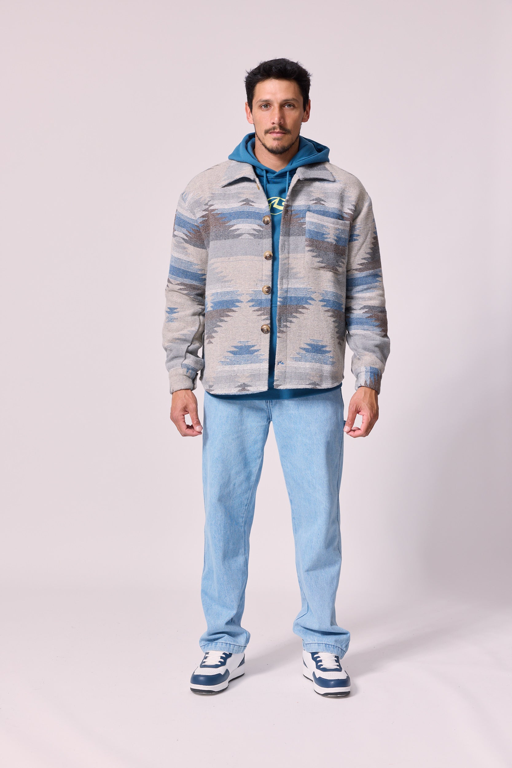 RUSTY | GASHIS CAMPERA MARRON | ג'קט פלאנל אוריונקה