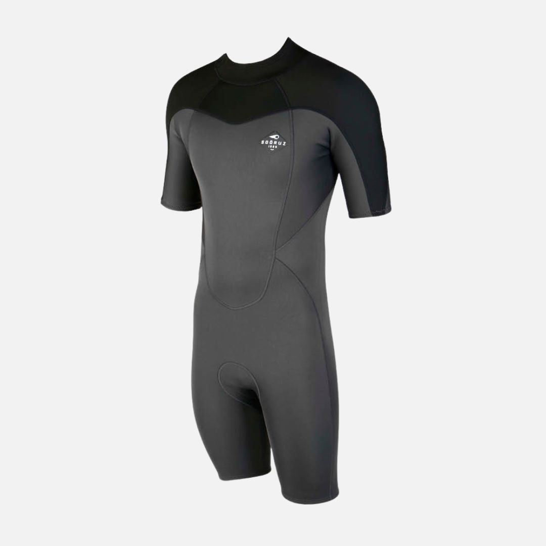 SOORUZ Shorty FLY 2/2 BACK-Zip | חליפת גלישה לגברים קצרה 2/2 מ"מ רוכסן אחורי דוגית