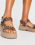 PALLADIUM | PALLACRUISE STRAP WD~WARM SAND~M | סנדל נשים קרם מנומר 911
