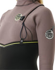 RIP CURL | E-BOMB WOMEN 4/3 ZF AGGPLANT | חליפת גלישה נשים ריפ קארל 4/3 ללא רוכסן וויבז מ.ס בע"מ