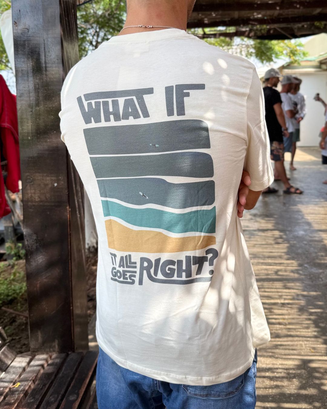 Reef What if T-Shirt | חולצה ריף - שמנת Reef Shop
