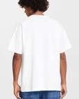 VOLCOM | PFANNGLES LSE SST | חולצה טי שירט לבן הדפס VOLCOM