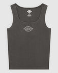 DICKIES | PLAINVILLE TANK TEE W | חולצה קצרה נשים שחור וי .אפ ישראל (אפראל) בע"מ