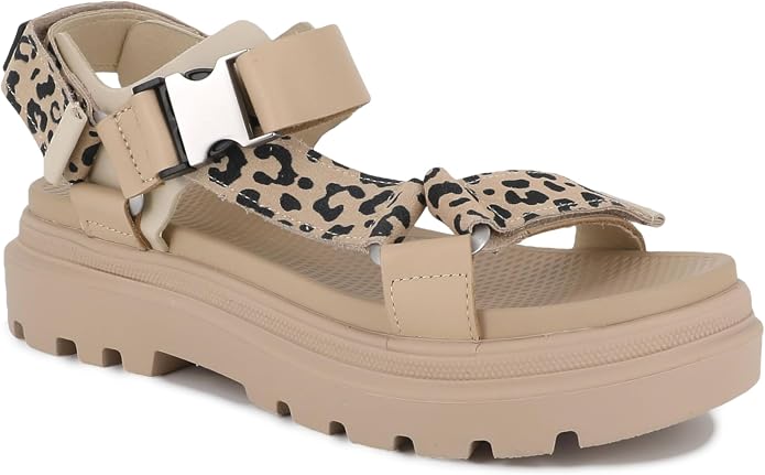 PALLADIUM | PALLACRUISE STRAP WD~WARM SAND~M | סנדל נשים קרם מנומר 911