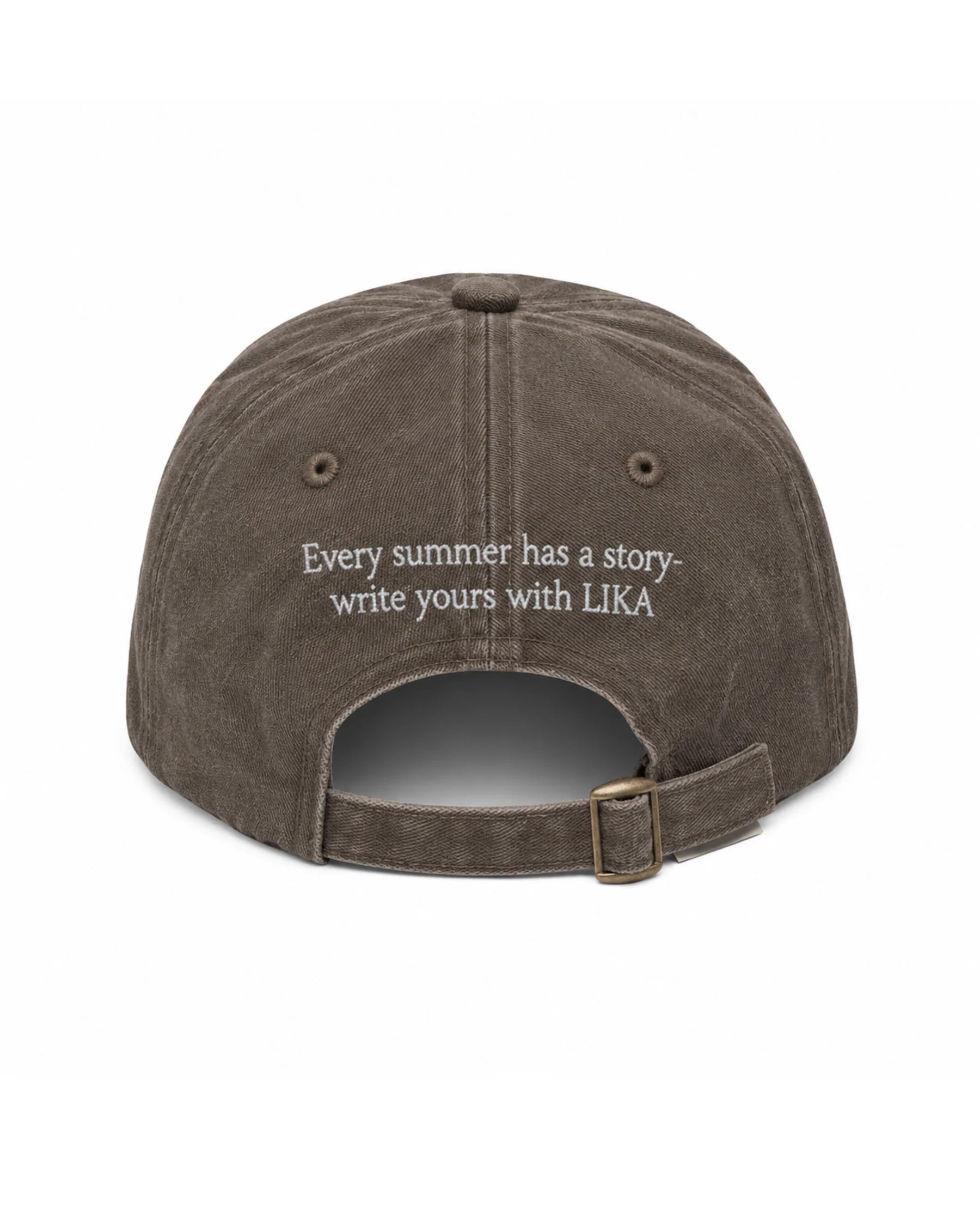 LIKA | Brown Turtle Hat | כובע מצחיה LIKA