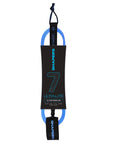 Shapers Performance series leash | ליש לגלשן שייפרס מידה 7 Regular כחול אינטרסרף