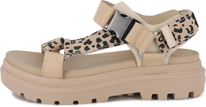 PALLADIUM | PALLACRUISE STRAP WD~WARM SAND~M | סנדל נשים קרם מנומר 911