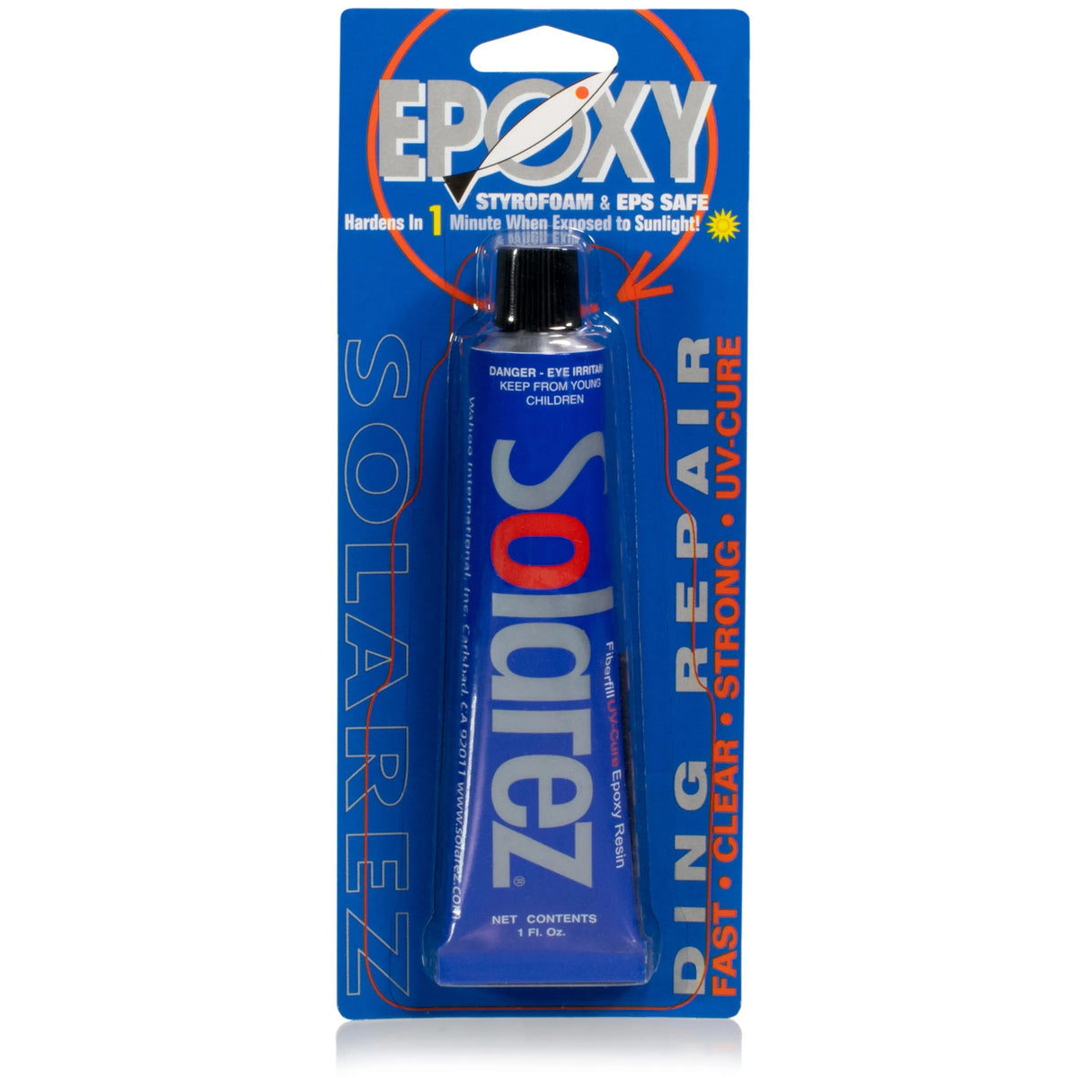 SOLAREZ | EPOXY DING REPAIR 1.0 OZ TUBE | לתיקון גלשנים אפוקסי SURFIN