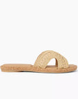 REEF | CJ7391 Willow Paisley Natural Textile | כפכפי נשים