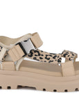PALLADIUM | PALLACRUISE STRAP WD~WARM SAND~M | סנדל נשים קרם מנומר 911