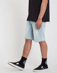 VOLCOM | SOLVER DENIM SHORT | מכנס ג'ינס גברים קצר VOLCOM