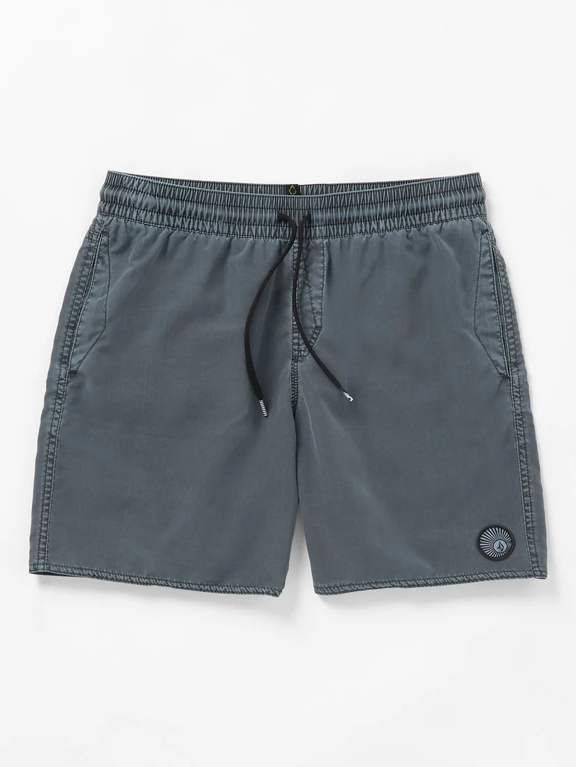VOLCOM | CENTER TRUNK 17 | מכנס בגד ים גומי אפור VOLCOM