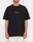 VOLCOM | VOLCOM STONE LSE SST | חולצה טי שירט שחור VOLCOM