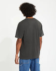 VOLCOM | SOLID STONE EMB SST | חולצה טי שירט שחור ווש VOLCOM