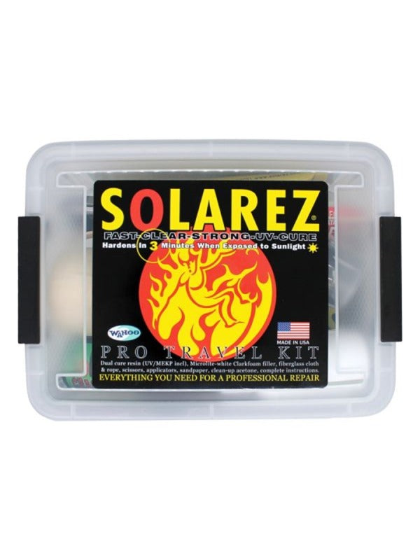 SOLAREZ | EPOXY PRO TRAVEL KIT Poliester | ערכת פרו פוליאסטר לתיקון גלשנים SURFIN