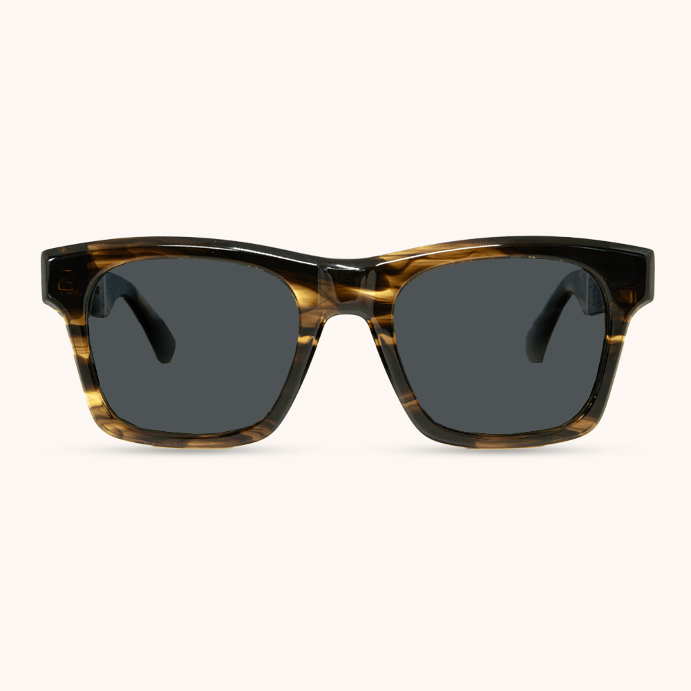 Mr Woodini | Alpha | משקפי שמש brown waves Mr Woodini